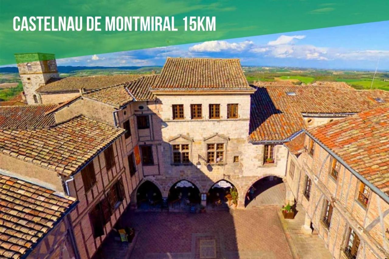Le Cottage Nature Primeur Sauna Gaillac Entre Albi-Toulouse & Les Cottages Du Tarn Brens  Exterior foto
